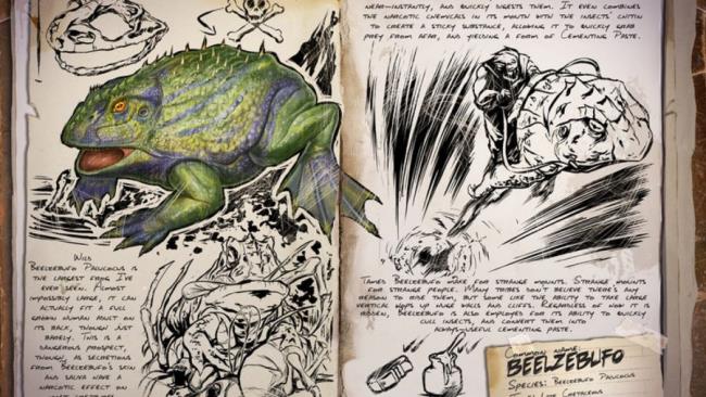 dinosauri arca beelzebufo