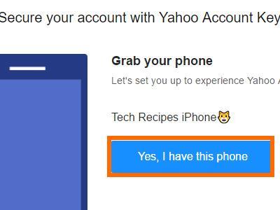 Come accedere al tuo account Yahoo senza password