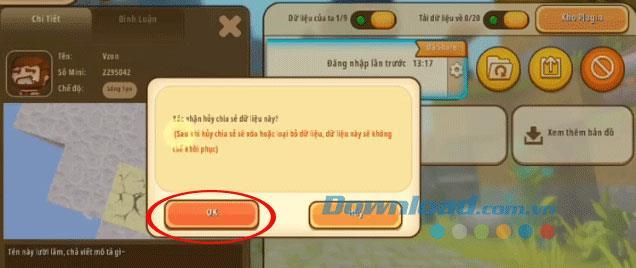 Come eseguire il backup e condividere le mappe in Mini World: Block Art
