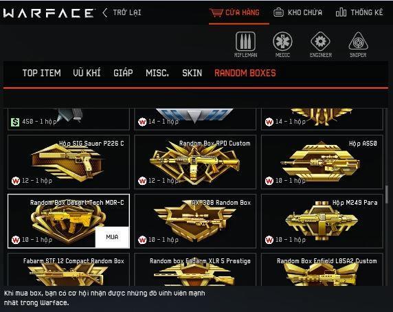 Come acquistare e usare nuovi oggetti in Warface