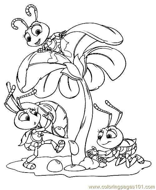 A Bugs Life Coloring Page 05 Coloring Page for Kids - Free A Bug's Life  Printable Coloring Pages Online for Kids - ColoringPages101.com | Coloring  Pages for Kids