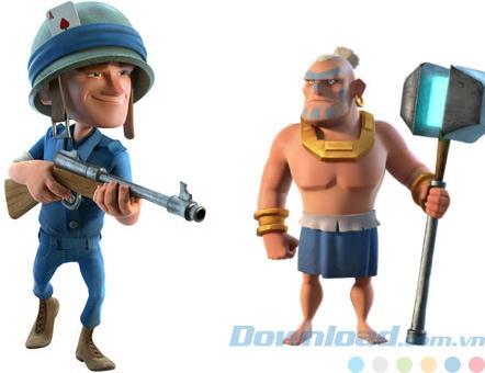 Come combinare efficacemente truppe offensive a Boom Beach