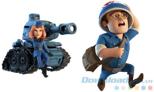 Come combinare efficacemente truppe offensive a Boom Beach