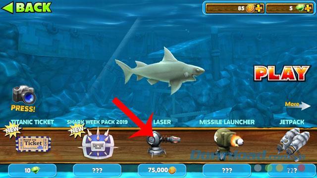 Istruzioni per linstallazione e la riproduzione di Hungry Shark Evolution sul telefono