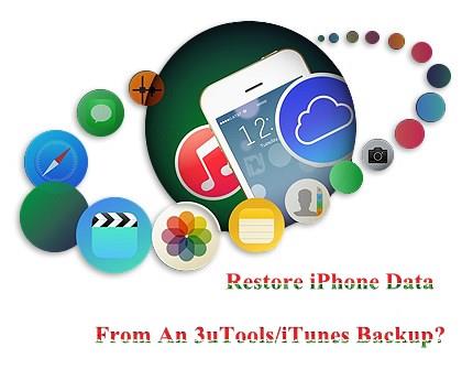 Come ripristinare i dati di iPhone da un backup 3uTools / iTunes?
