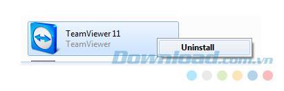 Instructions on how to remove TeamViewer completely from the computer