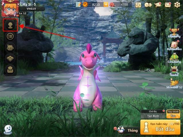 Instructions to see the character ID in Auto Chess VN
