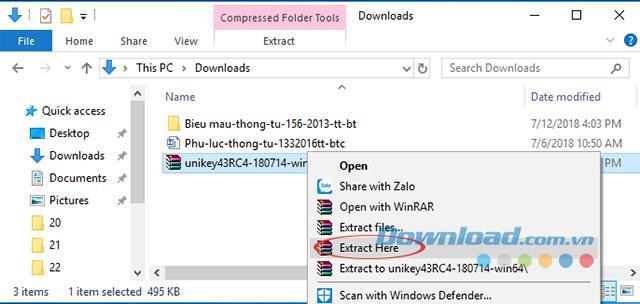 Download and install Unikey on Windows 10, 8, 7, and XP to type Vietnamese