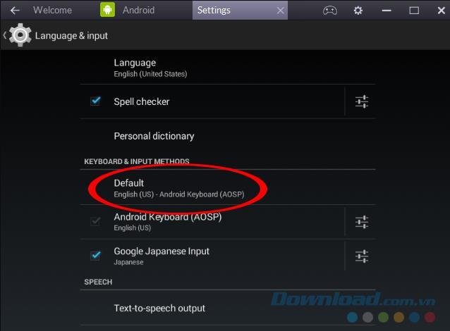 How to activate the virtual keyboard on BlueStacks