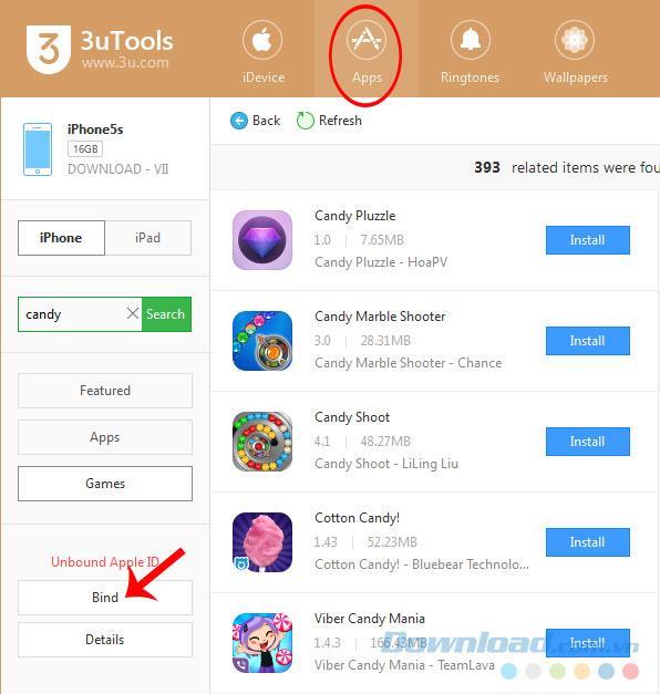 How to install apps for iPhone using 3uTools