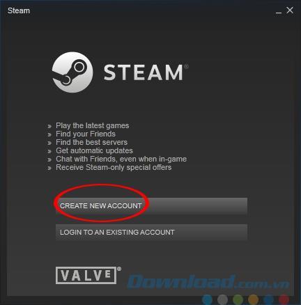 How to sign up for a Steam account