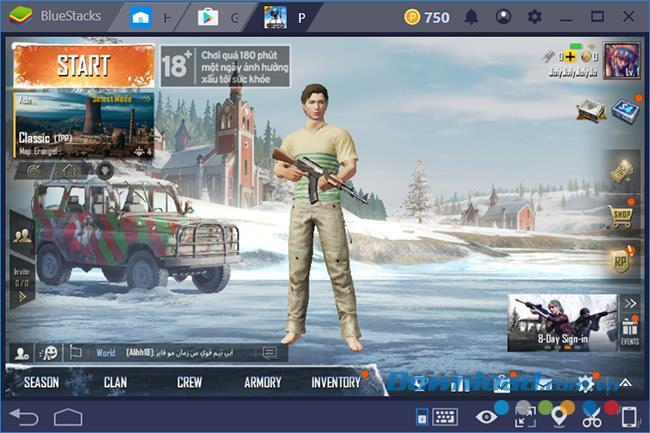 Download and install PUBG Mobile on BlueStacks