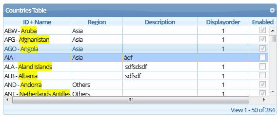 jQuery - Tutorial overview jqGrid Plugin