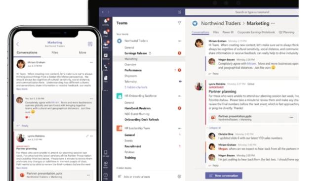 Chat (Chat) on Teams done on multiple devices