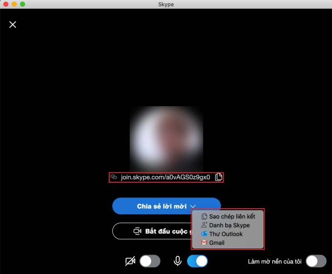 ادعُ الجميع للانضمام إلى الفصل على Skype