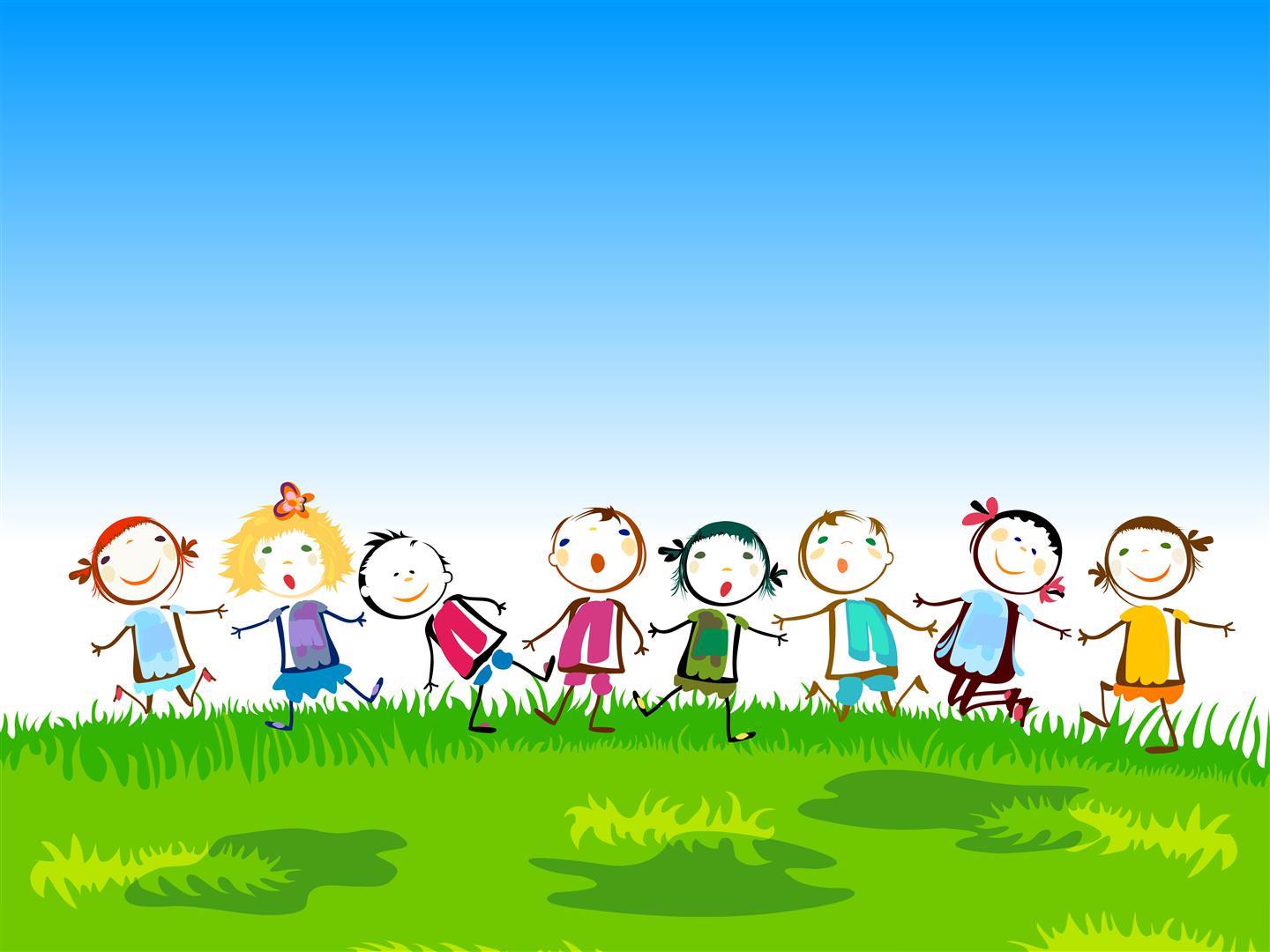 Super beautiful preschool theme powerpoint wallpapers