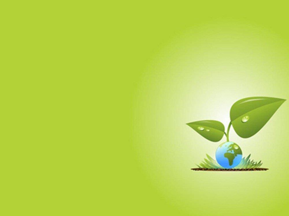 Beautiful environmental theme powerpoint wallpapers