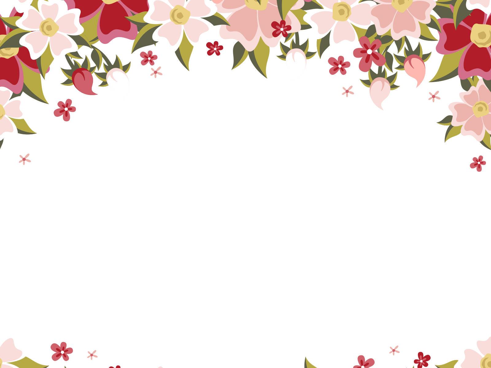 Hermosos fondos de pantalla de powerpoint con tema de flores