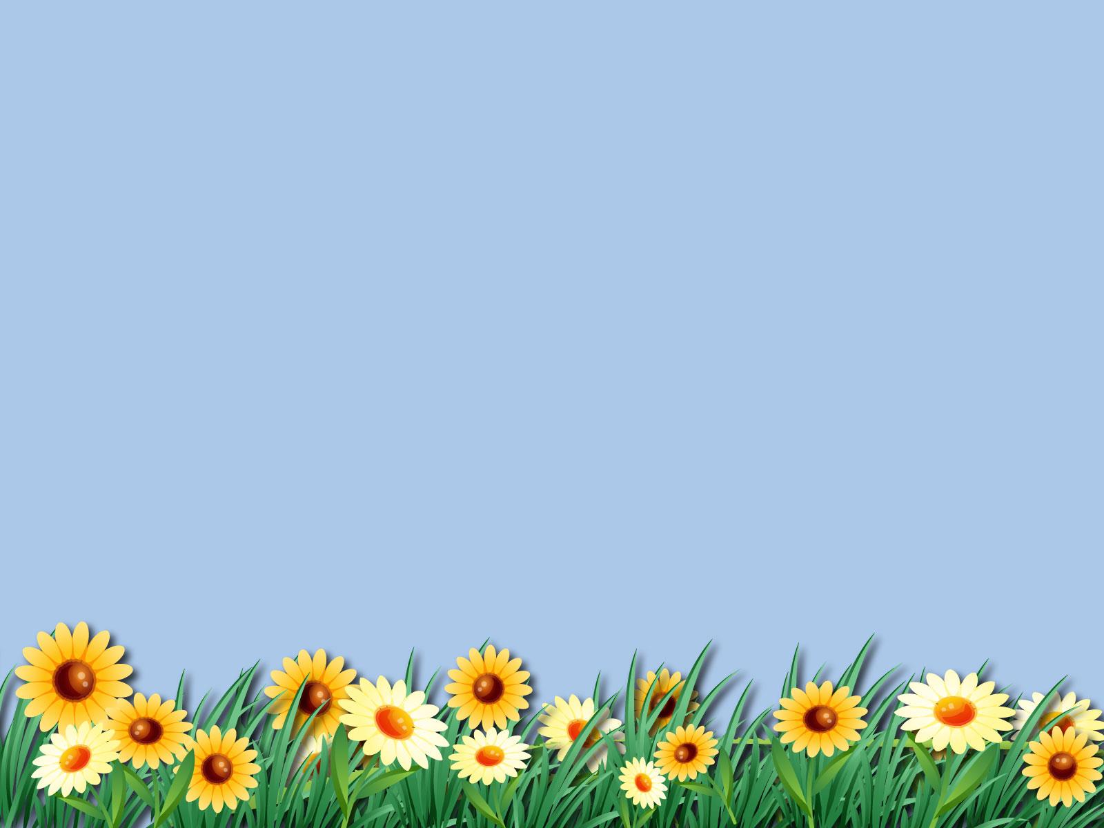Beautiful flower theme powerpoint wallpapers