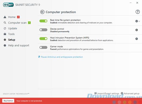 ESET Smart Security 10.1.235.0 - برنامج شامل لحماية الكمبيوتر
