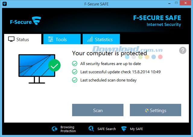 F-Secure Safe 3.3.103.0 - حل حماية ذكي لأجهزة الكمبيوتر