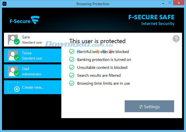 F-Secure Safe 3.3.103.0 - حل حماية ذكي لأجهزة الكمبيوتر