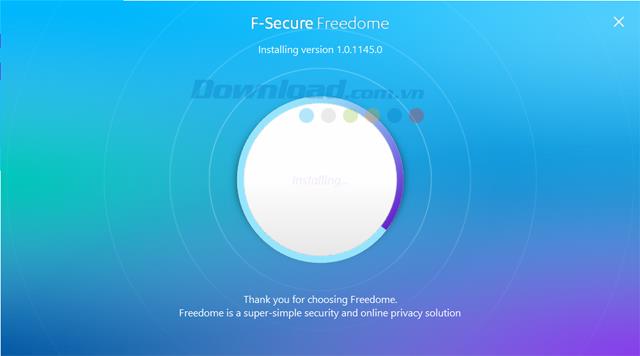F-Secure Freedome 1.0.1145.0 - Unterstützt eine sichere WiFi-Verbindung