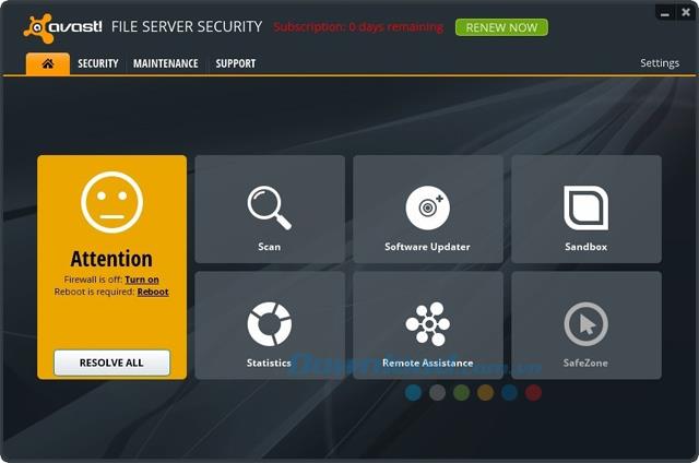 Avast File Server Security 8.0.1603 - أمان البيانات على الخادم