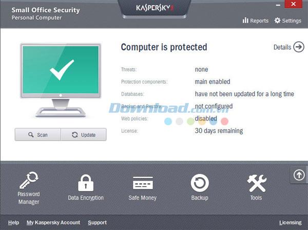 Kaspersky Small Office Security 13.0.4.233 - برنامج أمان للشركات
