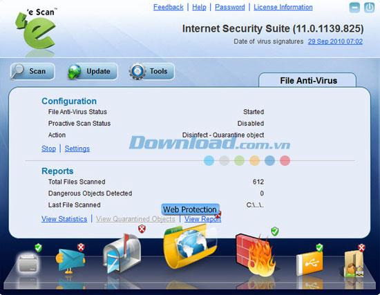 eScan Internet Security Suite 14.0.1400.2228 - حل شامل لحماية الكمبيوتر
