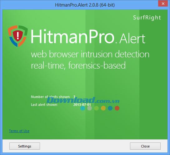 HitmanPro.Alert 3.7.9.775 - كشف البرامج الضارة أثناء تصفح الويب