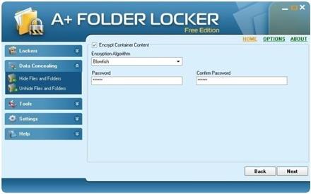 A + Folder Locker 1.1 - تأمين بياناتك المهمة