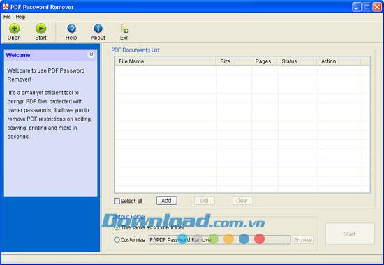 PDF Password Remover 5.0.0 - Remove passwords in PDF files