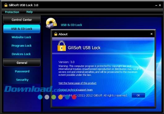؛ GiliSoft USB Lock 3.0 - منع تكرار البيانات