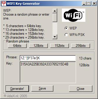 WIFI-Schlüsselgenerator