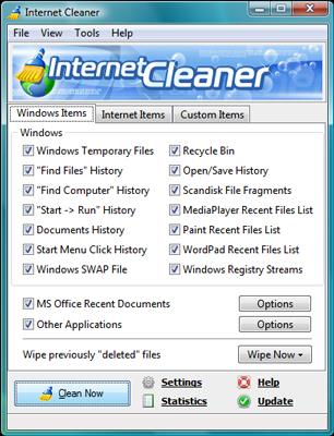 Internet Cleaner 3.4