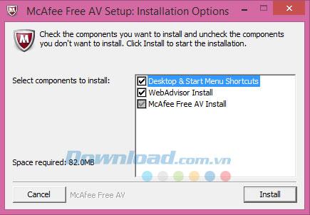 free install mcafee antivirus