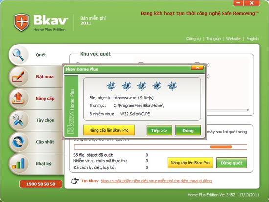 Bkav Home Plus - Kostenlose Antivirensoftware