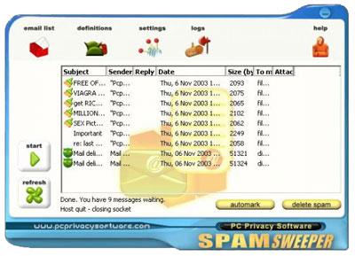 Spam Sweeper 3.40