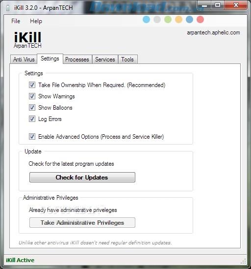 iKill 3.2.0.190 - Evita que el virus se propague a través de USB