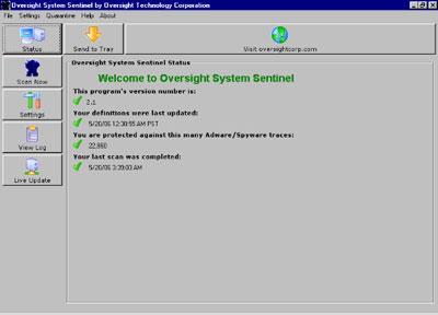 Oversight System Sentinel 3.1