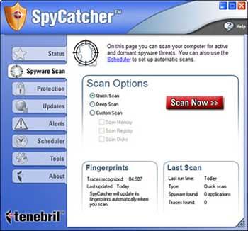 SpyCatcher Express 2007 4.5.2 Build 51 - Verhindern Sie Spyware, Adware und Phishing