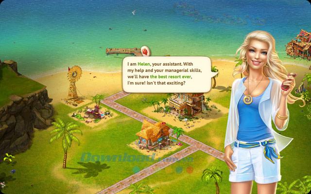how todelete game in paradise island 2