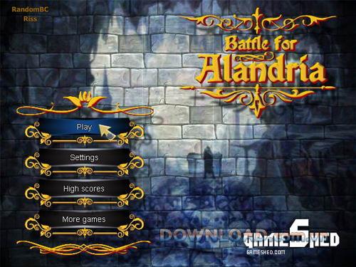 Schlacht um Alandria - Action-Spiel