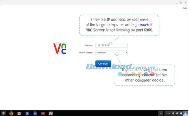 VNC Viewer for Google Chrome 1.2.2.15132 - Free remote computer control