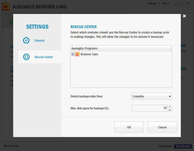 Auslogics Browser Care5.0.21.0-Webブラウザの管理と監視