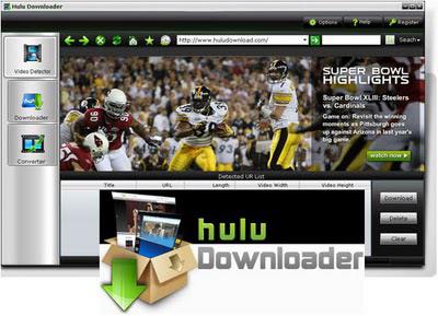 Hulu Downloader2.7.9.5-インターネットからFlashムービーを取得するためのツール