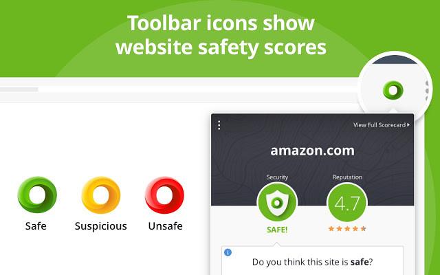 WOT for Chrome 4.0.3.6-アクセスする前に、危険なWebサイトを確認してください