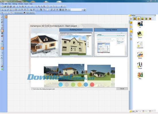 Ashampoo 3D CAD Architecture4.0-3D図面を作成するためのツール