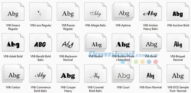 vni font for mac free download